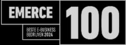 The image features the text "EMERGE POWER 100" in bold, uppercase letters.