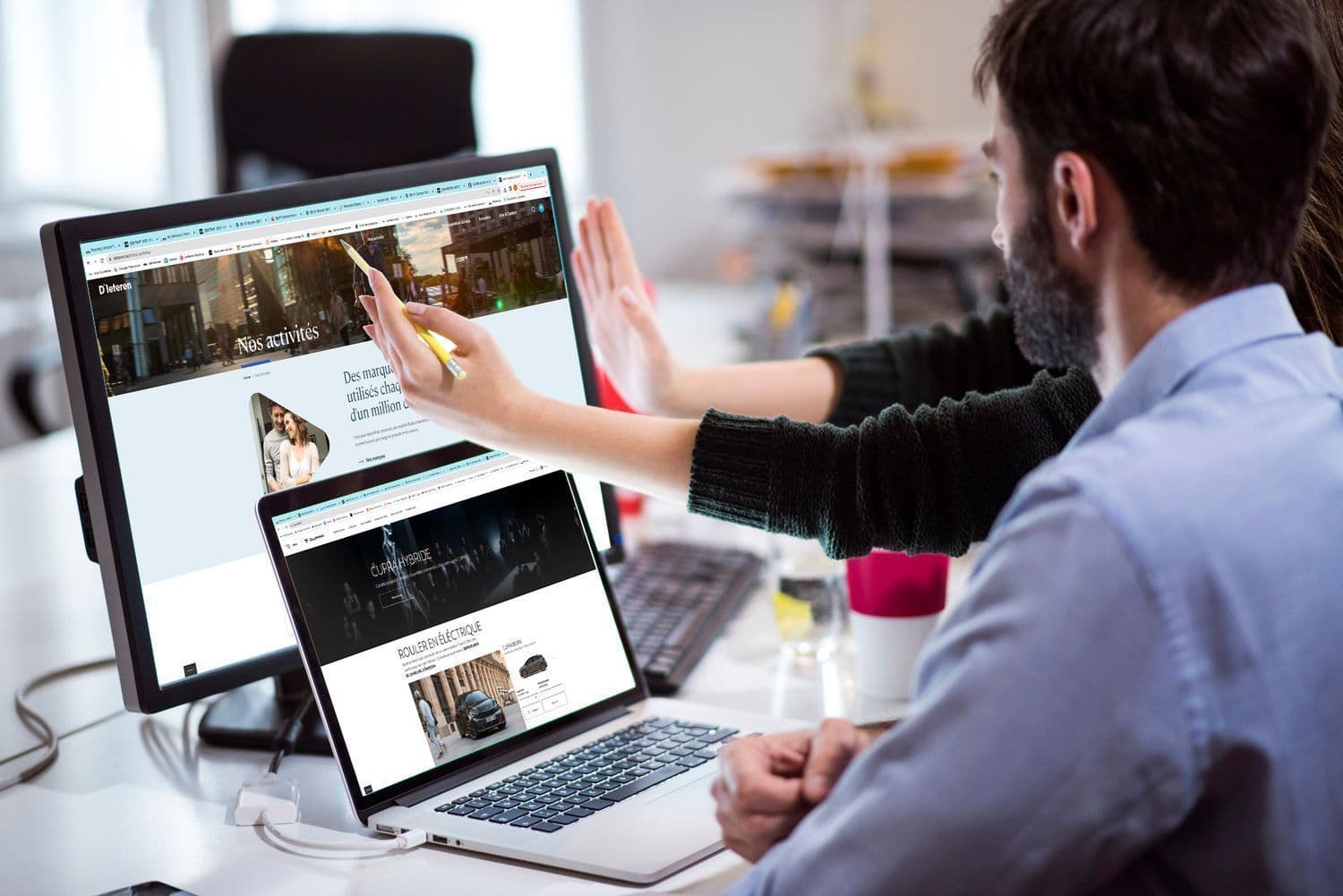 Multi-brand website management for D'Ieteren Automotive